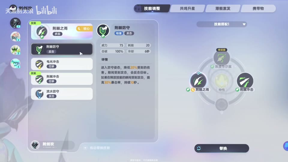 Timed counter with Thorn Guard